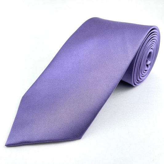 Light purple neck tie made in America